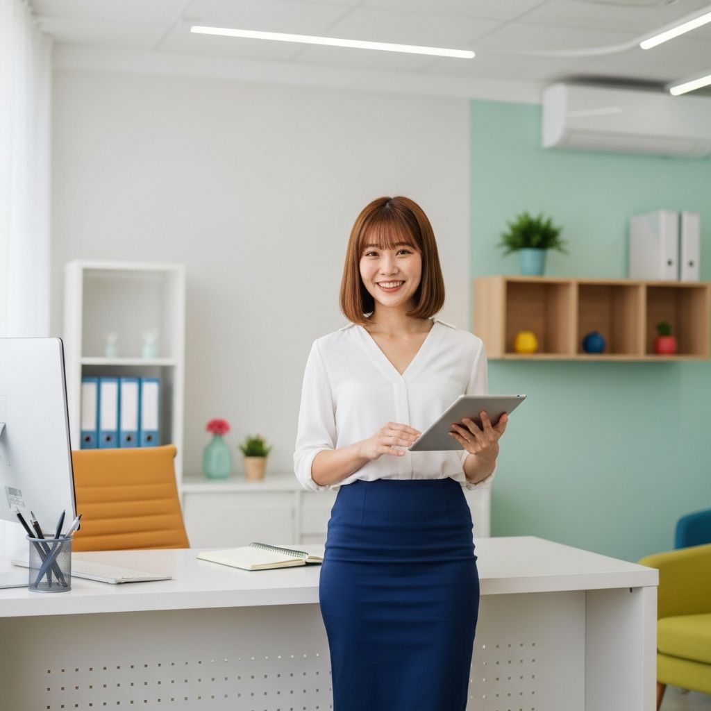 Nutrition consultant in a professional consultation setting